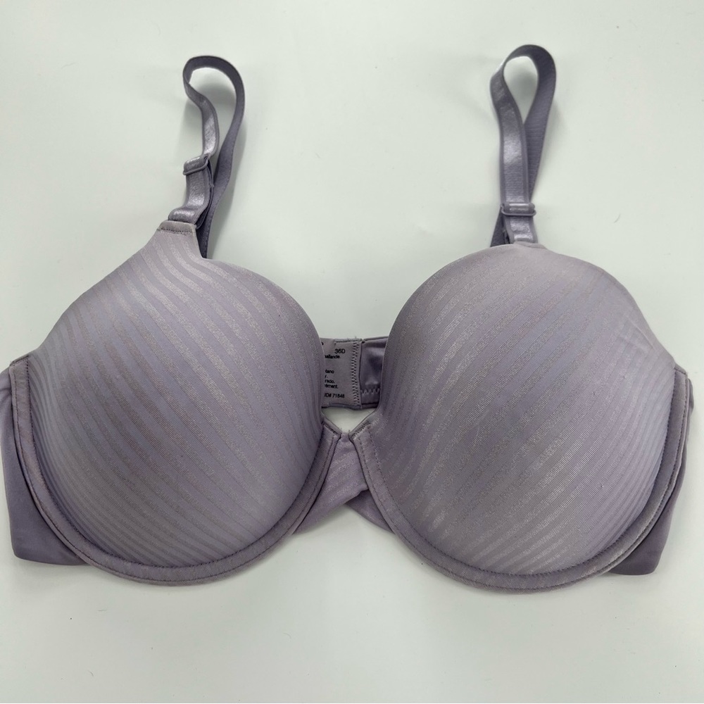 Purple lavender warners bra size 36D